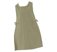 Fenteer Tablier de Cuisine En Polyester Imperméable avec Poches Fonctionnelles Résistant Aux Taches Adapté Aux Chefs Cuisiniers Restaurants Artistes Jardinage, Vert Clair