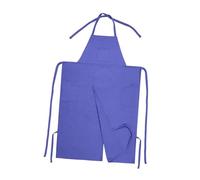 Fenteer Tablier de Poterie à Jambes Fendues En Polyester Réglable avec Poches pour Artistes Céramiques Potiers et Amateurs de DIY Adapté Aux Ateliers et, Violet