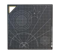 Fenteer Tapis de découpe rotatif, tapis de couture, sous- de bureau antidérapant, de bricolage carré multifonctionnel, efficace et haute performance, planche, 30 Cm