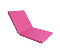 Fenteer Tapis de Gymnastique Pliable Matelas D'Entraînement Musculaire pour et Jeux Enfants Résistant en Tissu Oxford Adapté à La Maison et Aux Salles D, Rose
