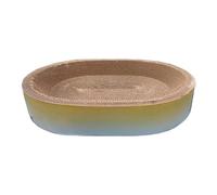 Fenteer Tapis de Jeu pour Chat, Accessoire Ludique pour Félin, Protection des Meubles, Griffe Soignée, Papier Ondulé pour Animaux Domestiques, Dégradé de Couleur, Je