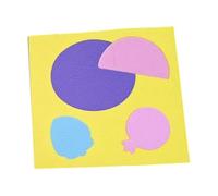 Fenteer Tapis de jeu puzzle en mousse avec formes géométriques, jouet éducatif et carreau mural pour salle de jeux de maternelle, Fruit