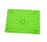 Fenteer Tapis de massage des pieds par acupression, tapis sensoriel, coussin de sol, repose-orteils pour une utilisation prolongée en position assise, Vert