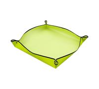 Fenteer Tapis de Rempotage pour Plantes, Outil de Jardinage Pratique, Vert, 75cmx75cm