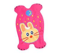 Fenteer Tapis rafraîchissant pour Animaux de Compagnie, Coussin rafraîchissant pour Chats, Tapis de Couchage d'été pour Petits Chiens et Chats de Taille, Rose