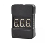 Fenteer Testeur de Batterie 2x1-8S 2 En 1, Pièces RC, Vérificateur D'alarme D'avertissement