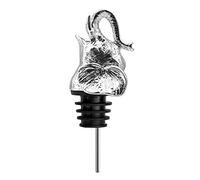 Fenteer Tête d'animal-Vin Bec Verseur, Bouteille de Vin Bouchon pour Bar et La Maison, Animaux Vin Verseur, Accessoires d'anniversaire et de Mariage de Noël - Éléphant