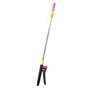 Fenteer Tige de Pulvérisation Perche D'Arrosage Lance de Jardinage Buse Réglable en Acier Inoxydable Télescopique Adaptée Au Nettoyage de Voiture et à L'Entr, C