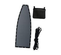 Fenteer Tissu de Remplacement pour Chaise Longue Suspendue Incurvée, Respirant, Facile à Installer, Protection Solaire Décontractée pour L'été, avec Pochette latérale