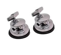 Fenteer Tom Drum Support Bracket Pièce de Fixation pour Jambes de Tom Batterie Accessoire de Kit de Percussion En Métal Solide Adapté à Usage sur Scène Répéti, 2 Pièces