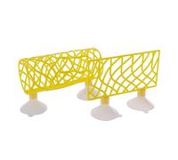 Fenteer Tunnel de Plaisir pour Poissons Betta - Accessoire Aquatique Innovant, Jaune