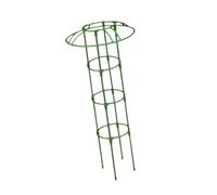 Fenteer Tuteur de Jardin Obélisque Parapluie Cadre d'escalade Cage à Fleurs Support Vertical en Fer Robuste pour La Croissance des Végétaux Approprié pour Le, 90cm 1 Parapluie