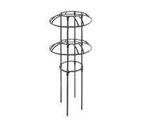 Fenteer Tuteur pour Plantes Grimpantes Obélisque de Jardin Support pour Rosiers Cadre Vertical en Forme de Parapluie en Fer Robuste Adapté pour La Décoration, Parapluie Multi-usages 70 Cm