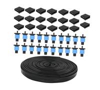 Fenteer Tuyau D'arrosage Goutte à Goutte de 98 Pieds pour équipement de Jardin