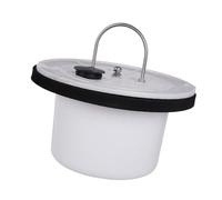 Fenteer Vanne de Vidange pour Égout de Ferme Obturateur D'Eaux Usées Bouchon Réutilisable Accessoire Professionnel avec Poignée Épaisse Convient pour La Gest, 29x14cm
