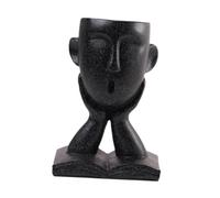 Fenteer Vase en Résine pour Plantes D'intérieur et D'extérieur, Décoration de Jardin, Accessoires pour Bureau, Style A