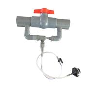 Fenteer Venturi Fertilisateur Injecteur Tuyau Irrigation Outil Agricole Mélangeur Engrais Fonction Siphon Conception Résistante Adapté Jardinage Agriculture, Diamètre 63 Mm