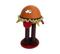 Fenteer Vertical Unique en Forme de Hamburger pour Chats Domestiques