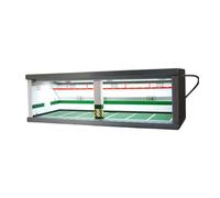 Fenteer Vitrine de Présentation pour Voitures Miniatures 1/64, Boîte de Rangement pour Scènes de Stationnement