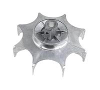 Fenteer Washer Motor Pulley Pièce Détachée Ventilateur Moteur Lave-linge Accessoire Métallique Robuste Roue Performante pour Remplacement Facile Fonctionnemen, 10mm