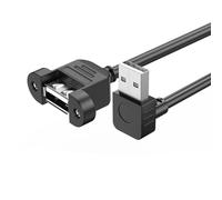 Fentency Câble d'alimentation USB 2.0 mâle vers femelle pour USB, jusqu'à | Transfert de données et synchronisation haute vitesse pour divers appareils dans un espace restreint avec gestion facile des