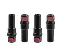 Fentency Lot de 4 vis de fixation pour trou de frein 10 mm pour vélo de | Vis de frein en V à disque en acier de 10 mm, support de frein de vélo, fournitures de vélo, fourche de vélo à pignon fixe