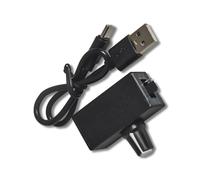 Fentency Systèmes de contrôle de vitesse du ventilateur pour ordinateurs, adaptateur USB vers 4 broches, puissance 8 W augmente de 5 V à 12 V avec câble répartiteur de connecteurs de ventilateur