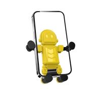 Fentes d'aération pour support de téléphone de voiture - 4,53 x 5,47 x 1,18 pouces, support d'air, support d'appareil mobile en design robot, support smartphone compatible pour climatiseurs, camions |