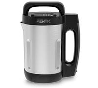 Fentic Blender Soupe | 1.6L | 5 Programmes | Affichage LED | Blender Chauffant | 900W | Acier Inoxydable/Noir