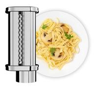 Fentic Pasta Maker - Appareil à pâtes adapté à Fentic SM-1504P et SM-1504BM - acier inoxydable Appareil à pâtes électrique - 8 pieds réglables (Trancheur à fettuccine)