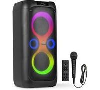 Fenton Enceinte Bluetooth Core130 - Lumineuse, 180 W, Batterie longue autonomie 12 h, Facile à transporter