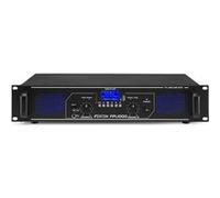 Fenton Amplificateur numérique FPL1000 – Bluetooth, USB/SD, MP3 – 2 x 500 W – Noir
