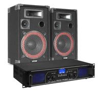 Fenton FPL500 Système Audio Bluetooth et MP3 Class-D 500W - Idéal pour Animer Vos Soirées