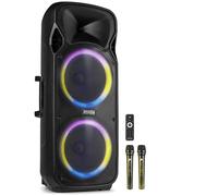 Fenton FT212LED MK2 Enceinte Soirée Bluetooth LEDs Bluetooth avec Batterie Intégrée - 1400 Watts