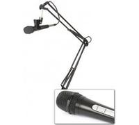 Microphone Fenton Kit DM110 - Microphone dynamique professionnel avec son pied de table