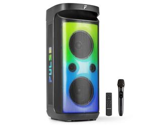 Fenton Pulse160 Enceinte de Soirée Lumineuse Bluetooth - 320 Watts Batterie Longue Autonomie 12H Résistance aux Éclaboussures