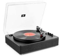 Fenton RP162B - Platine Vinyle Bluetooth avec Haut-Parleurs Intégrés - Noir