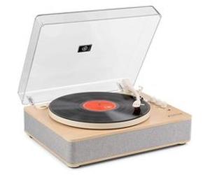 Fenton RP162S - Platine Vinyle Bluetooth avec Haut-Parleurs Intégrés - Couleur Érable