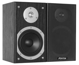 Fenton SHFB55B Paire Enceintes Bibliothèque 2 Voies 280W 5" 6 Ohms | Expérience Sonore Immersive pour Musique, Films, Gaming, Son Stéréo Puissant, Installation Facile et Utilisation Polyvalente