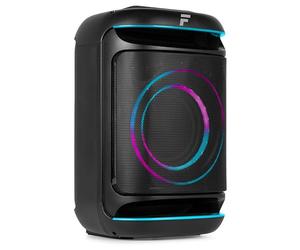 Fenton Track165 Enceinte Portable Bluetooth Lumineuse, 120W, Batterie Longue Autonomie 10H, Facile à Transporter, Enceinte Karaoké, Idéale pour Toutes Vos Soirées