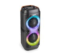 Fenton Track210 Enceinte Portable Bluetooth Lumineuse, 100W, Batterie Longue Autonomie 8H, Facile à Transporter, Enceinte Karaoké, Idéale pour Toutes Vos Soirées
