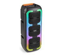 Fenton Track310 Enceinte Portable Bluetooth Lumineuse, 120W, Batterie Longue Autonomie 8H, Facile à Transporter, Enceinte Karaoké, Idéale pour Toutes Vos Soirées