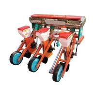 Fentty Fournitures de Jardin Semoir semis maïs Multifonction à Suspension, Machine Plantation, planteur graines pour Tracteur semoir Manuel