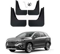 FENVY 4 Pièces Bavettes pour Suzuki S-Cross III 2022,Caoutchouc Garde Boue Avant Et ArrièRe Protection Anti éClaboussures Voiture Accessoires
