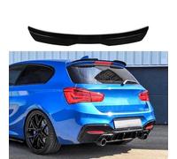 FENVY Aileron arrière de Voiture pour BMW Serie 1 F20 F21 120i 118im 135i 116i M135 M140 2011-2020,Aileron Arrière de Voiture Becquet de Toit Lèvre D'aile Arrière Réglage de Voiture,A-Black