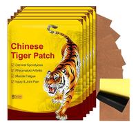 FENYW 40 Pièces Patch Anti Douleur, Patchs Anti-Douleur, Patch Chauffant, Patchs De Soulagement De La Douleur, Patchs de Tigre Chinois Pour Douleurs Cou,Nuque,Epaules
