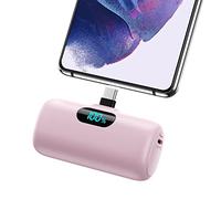 Feob Batterie Externe USB C 5500mAh, 15W 3.0A Charge Rapide Chargeur Portable Mini Power Bank avec Écran LCD Compatible avec iPhone 17/16/15, Samsung S24/S23/S22, Huawei, Moto, LG/Pixel, USB C etc
