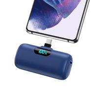 Feob Batterie Externe USB C 5500mAh, 15W 3.0A Charge Rapide Chargeur Portable Mini Power Bank avec Écran LCD Compatible avec iPhone 17/16/15, Samsung S24/S23/S22, Huawei, Moto, LG/Pixel, USB C etc