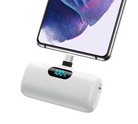 Feob Batterie Externe USB C 5500mAh, 15W 3.0A Charge Rapide Chargeur Portable Mini Power Bank avec Écran LCD Compatible avec iPhone 17/16/15, Samsung S24/S23/S22, Huawei, Moto, LG/Pixel, USB C etc