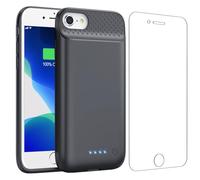 Feob【Mince mais Puissant 7000mAh】Coque Batterie pour iPhone 8/7/6s/6/SE(2022/2020) (4.7")，Coque Rechargeable Batterie Externe Chargeur Portable Coques d'alimentation pour iPhone 8/7/6s/6/SE(2022/2020)